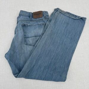Wrangler‎ Hero Originals Denim Jeans Light Wash Relaxed Fit Size 34x32